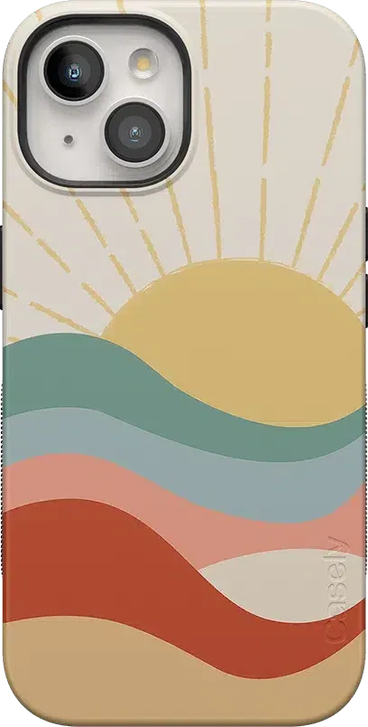 Here Comes the Sun | Colorblock Sunset Case