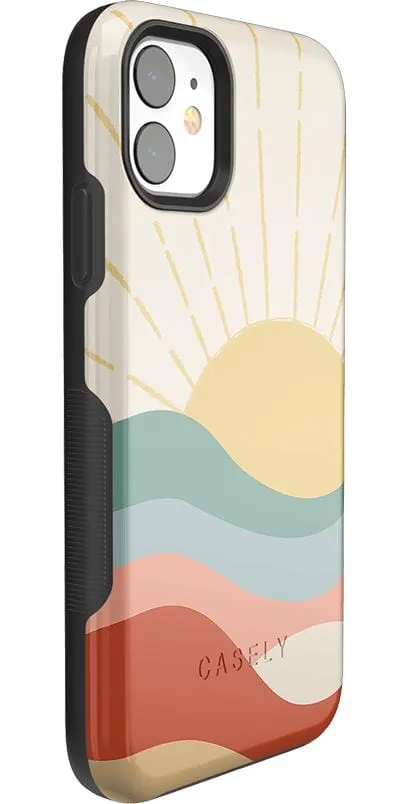 Here Comes the Sun | Colorblock Sunset Case