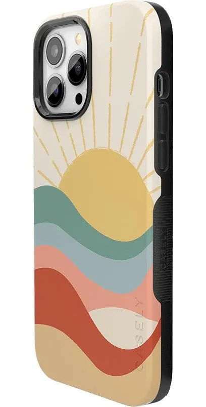 Here Comes the Sun | Colorblock Sunset Case