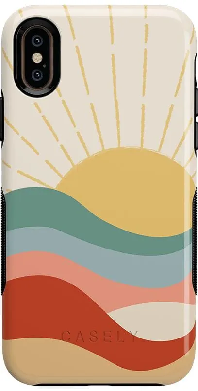 Here Comes the Sun | Colorblock Sunset Case