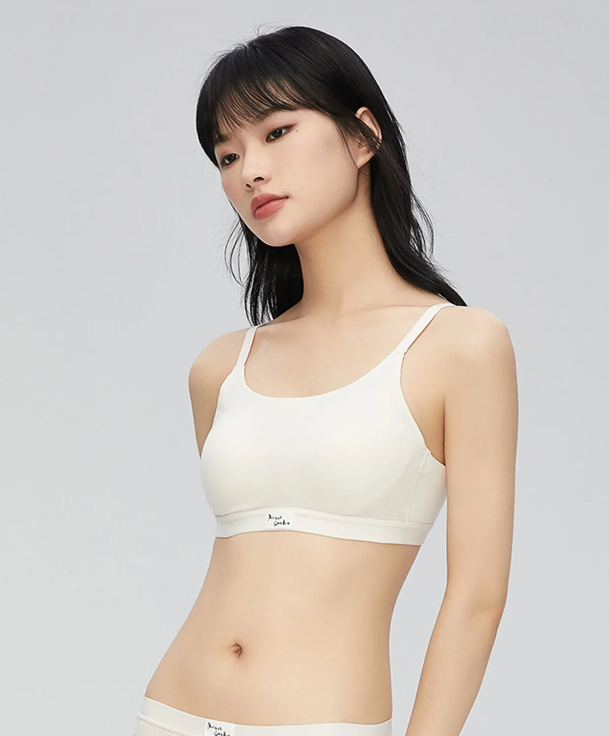 Hygge Modal Cotton Scoop Neck Bralette 209-3037B