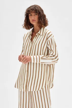 Italian Jacquard Stripe Shirt