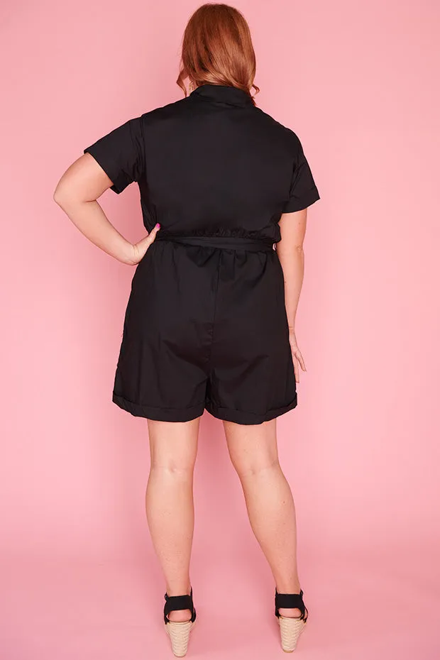 Kaylee Black Jumpsuit