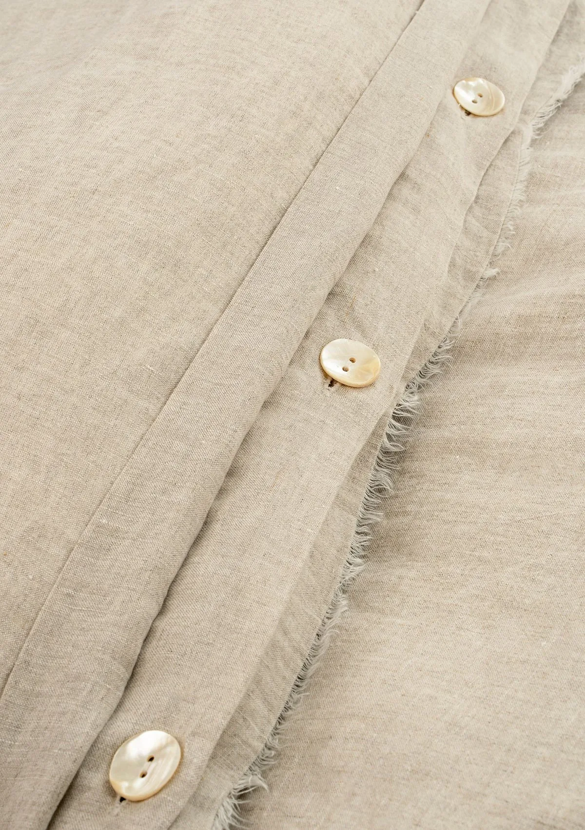 King Linen Duvet Set - Chambray