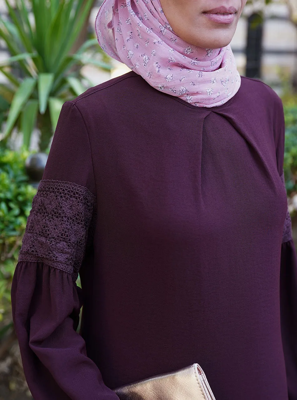 Lace Arm Band Tunic