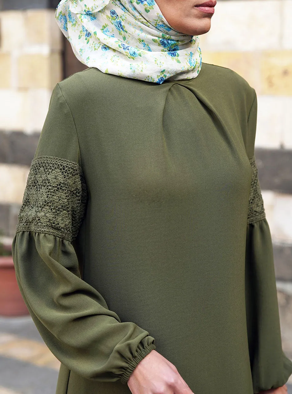 Lace Arm Band Tunic