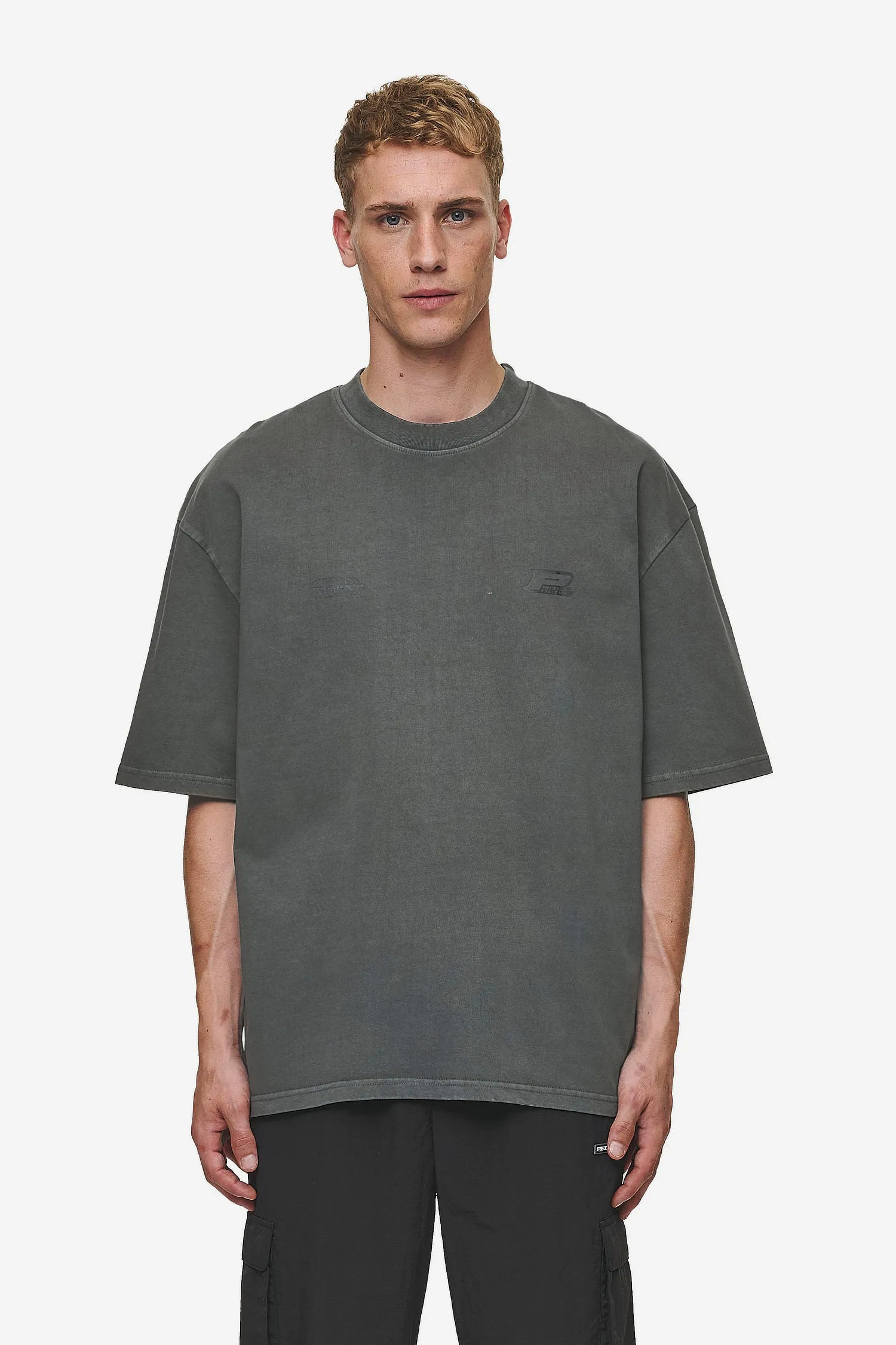 Lance Oversized Tee Vintage Anthracite