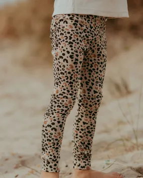 Leopard Animal Jacquard Leggings