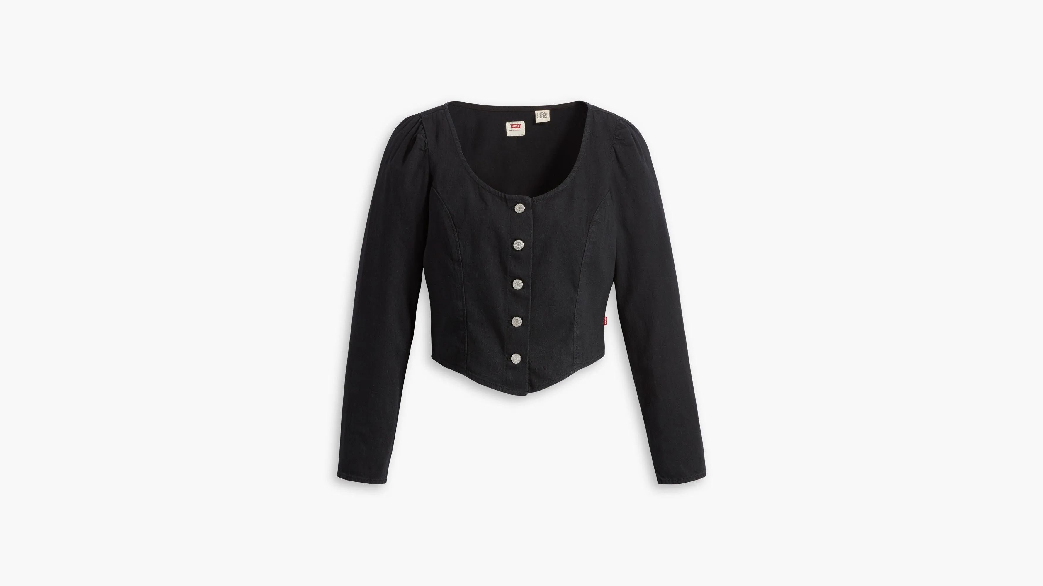 Levi's® Women's Daryn Long-Sleeve Corset Blouse