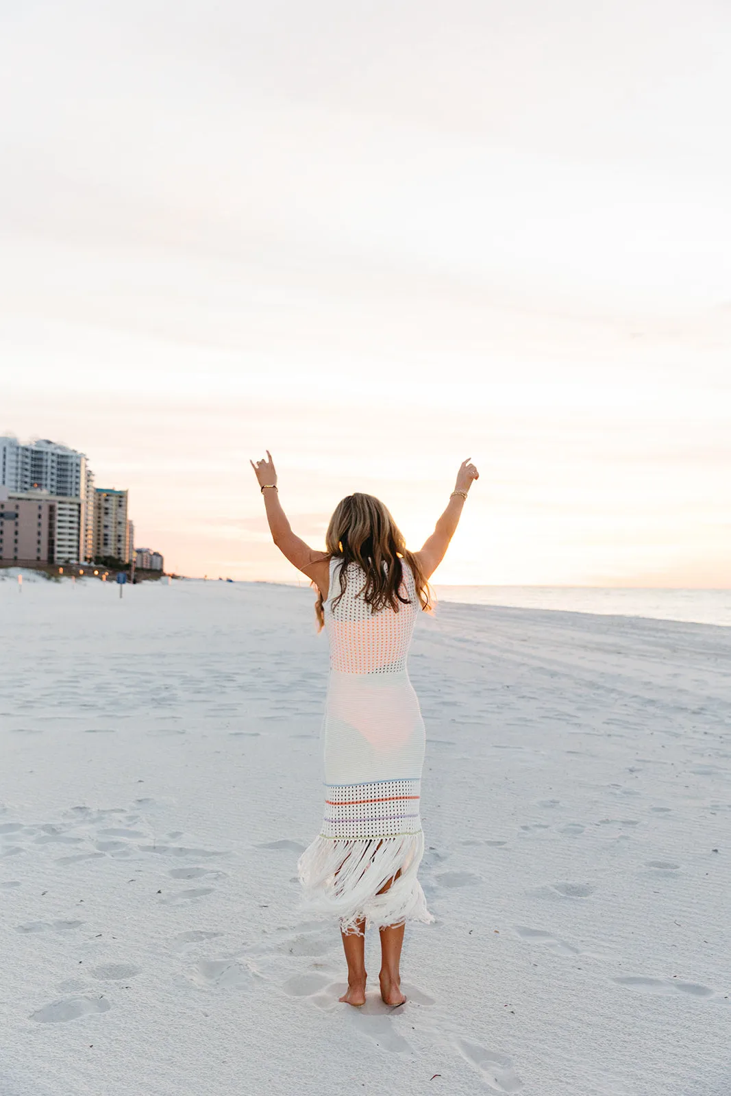 Libby Knit Dress - Off White