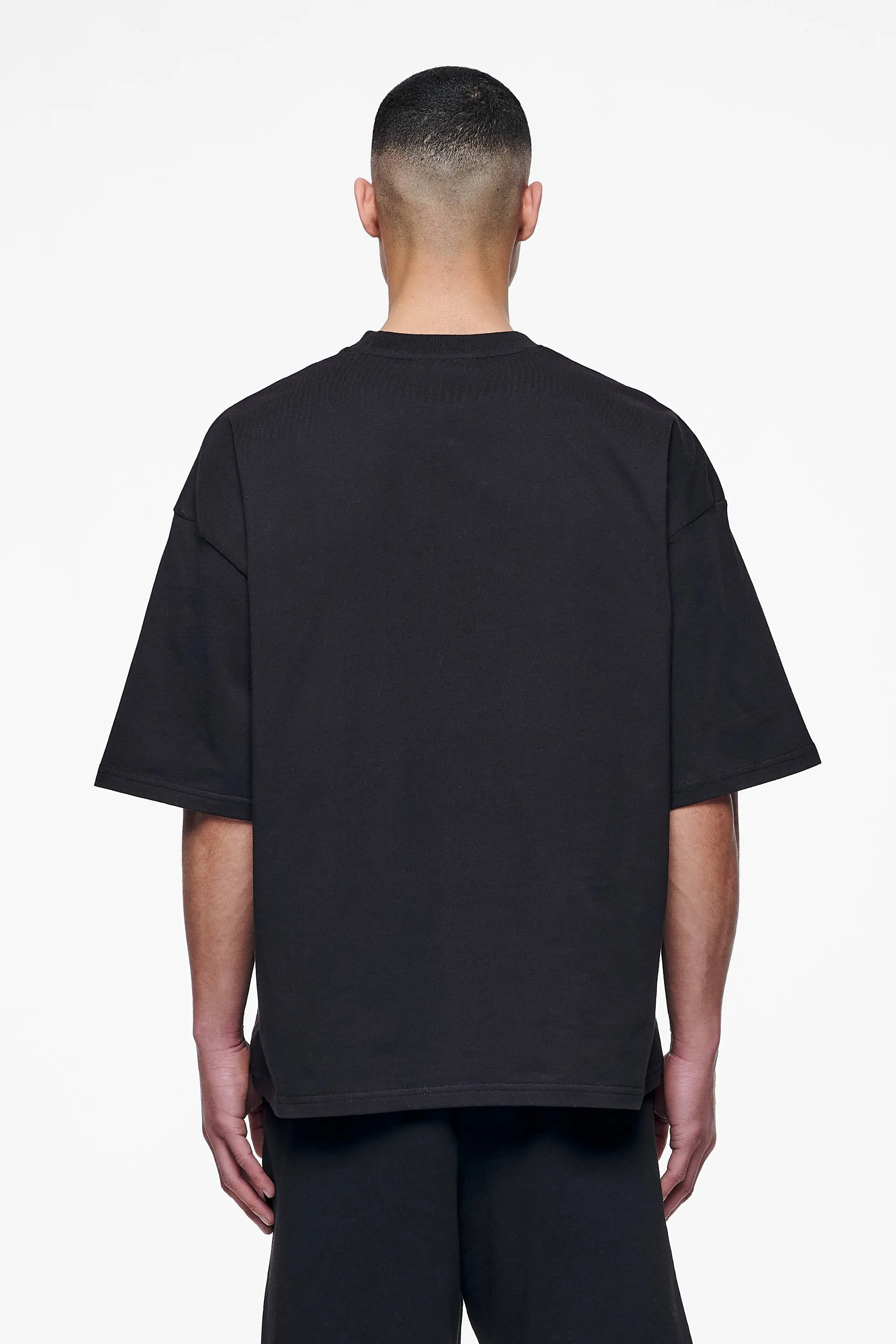 Logo Boxy Tee Black Gum