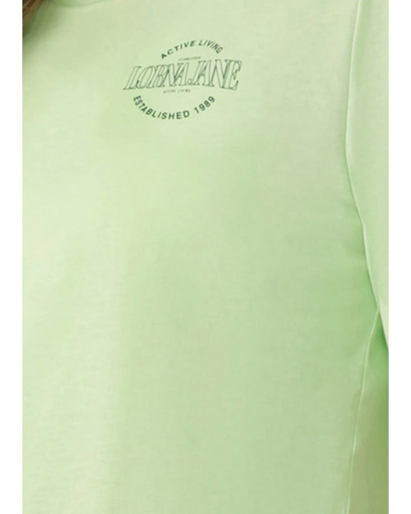 Lorna Jane Active Living Weekender Relaxed T-Shirt - Ice Green