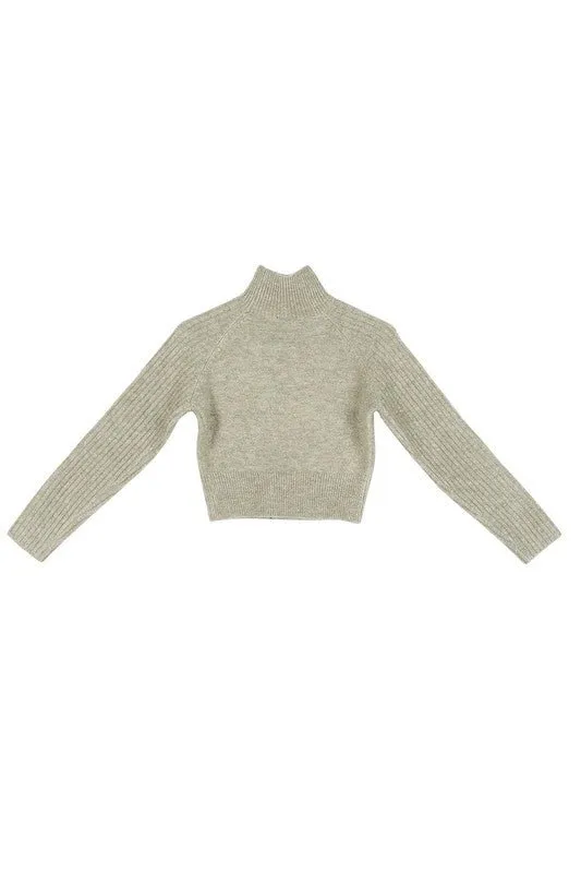 Mock Neck Sweater