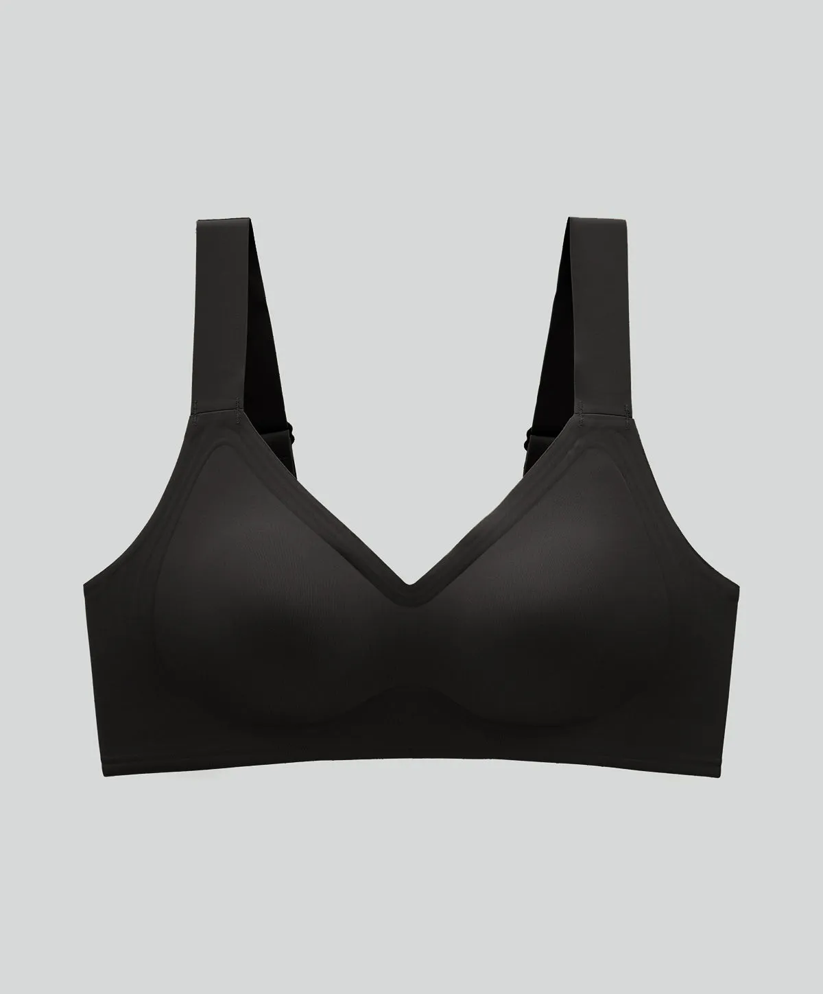 Next To Skin Seam Free Full Coverage V-Neck Bralette 209-2928B