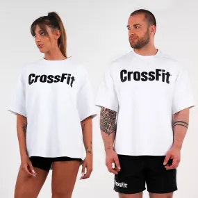 Northern Spirit - CROSSFIT® SMURF UNISEX OVERSIZED T-SHIRT - ALABASTER