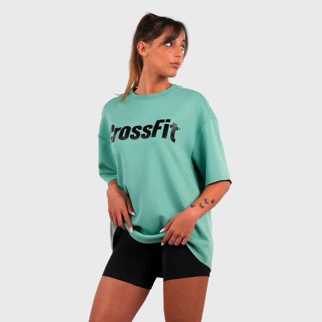 Northern Spirit - CROSSFIT® SMURF UNISEX OVERSIZED T-SHIRT - SHALE GREEN