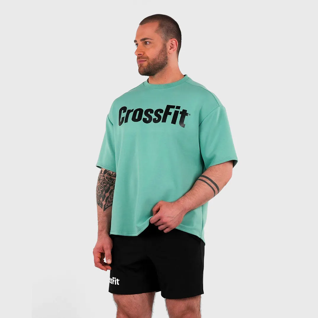 Northern Spirit - CROSSFIT® SMURF UNISEX OVERSIZED T-SHIRT - SHALE GREEN