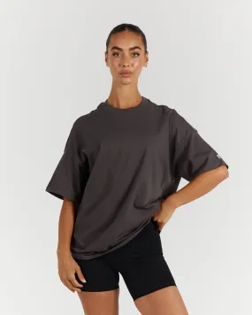 OVERSIZED TEE - CHARCOAL