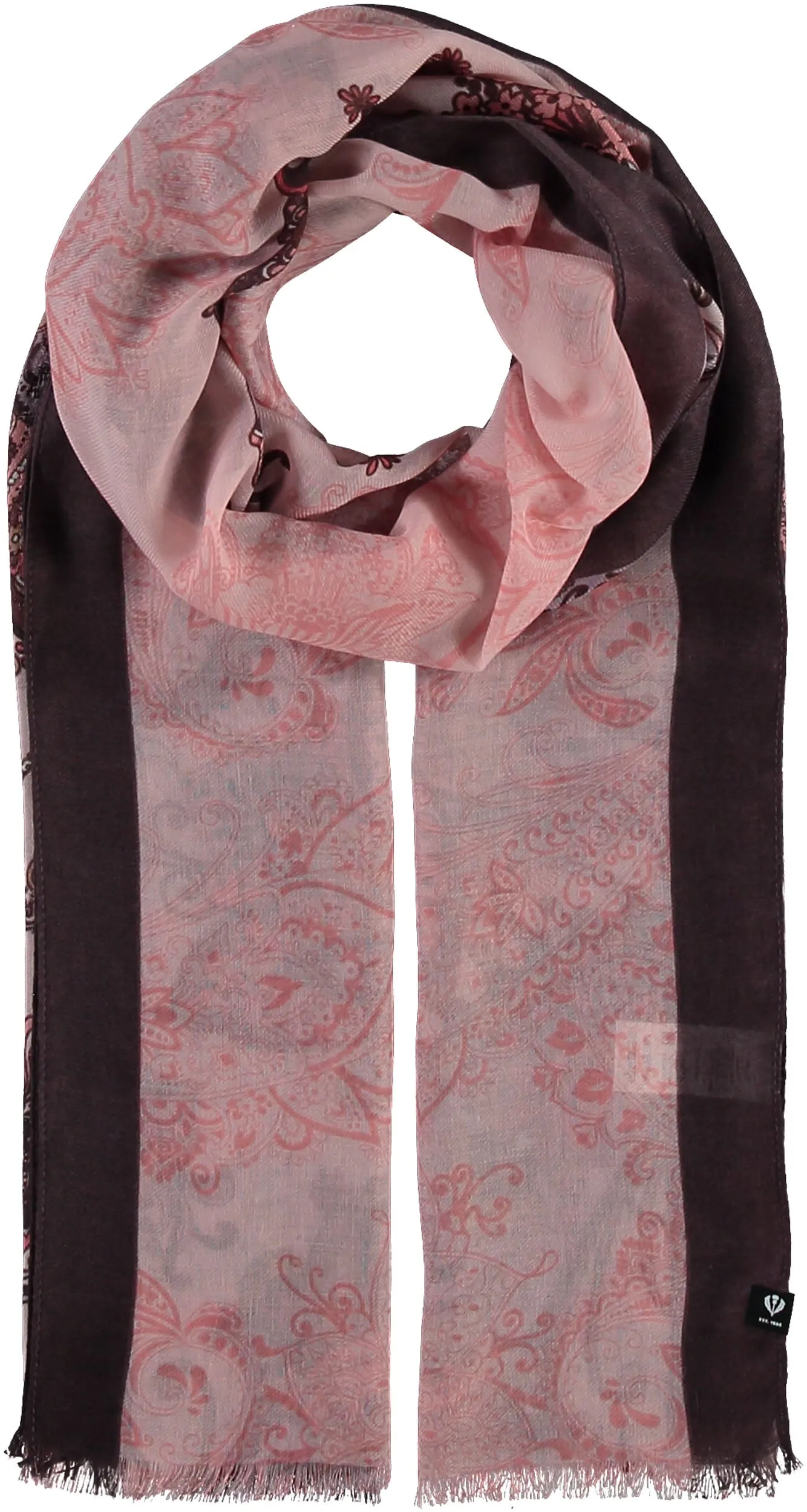 Paisley Polyester Print Scarf