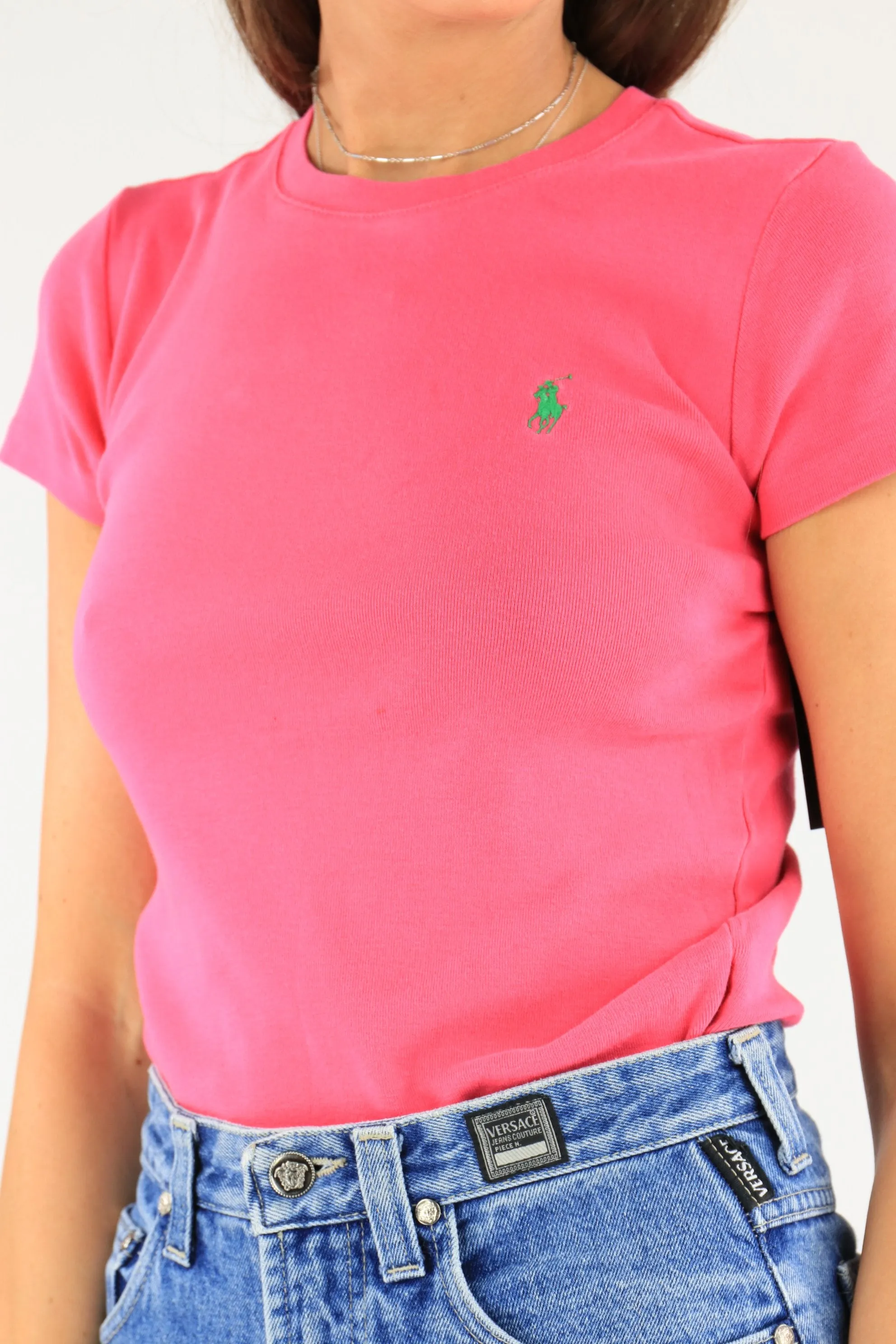 Ralph Lauren T-Shirt Pink Small