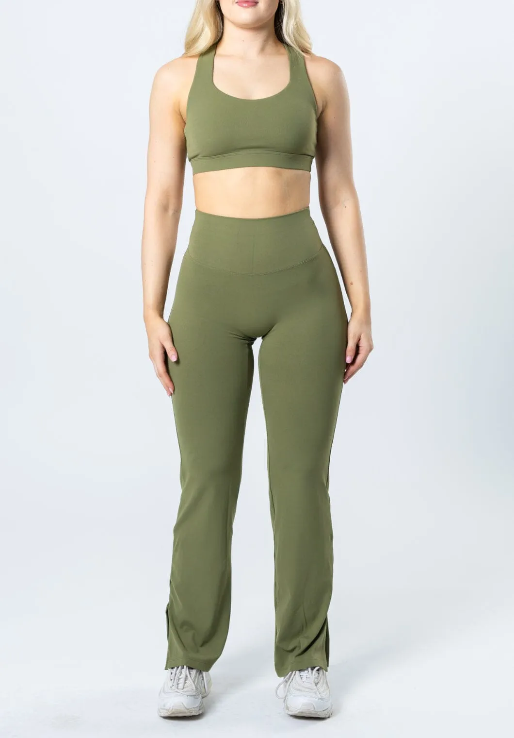 RecStretch Original Sculptseam™ Plus Flare Legging 31" Olive