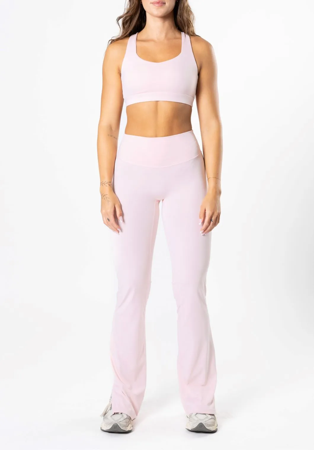 RecStretch Original Sculptseam™ Plus Flare Legging 34" Sweet Tea