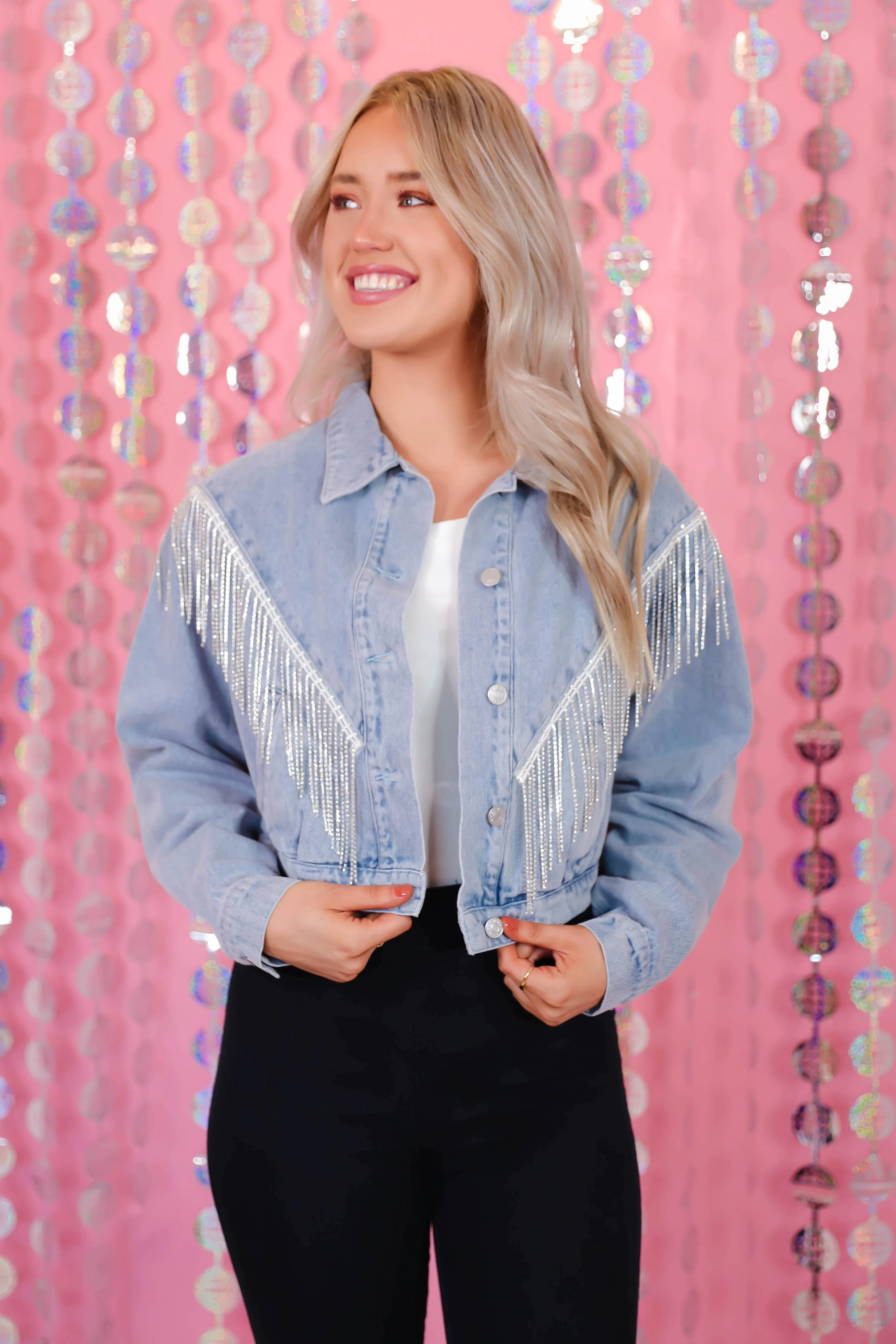 RESTOCK: Can't Resist It Jacket-Denim