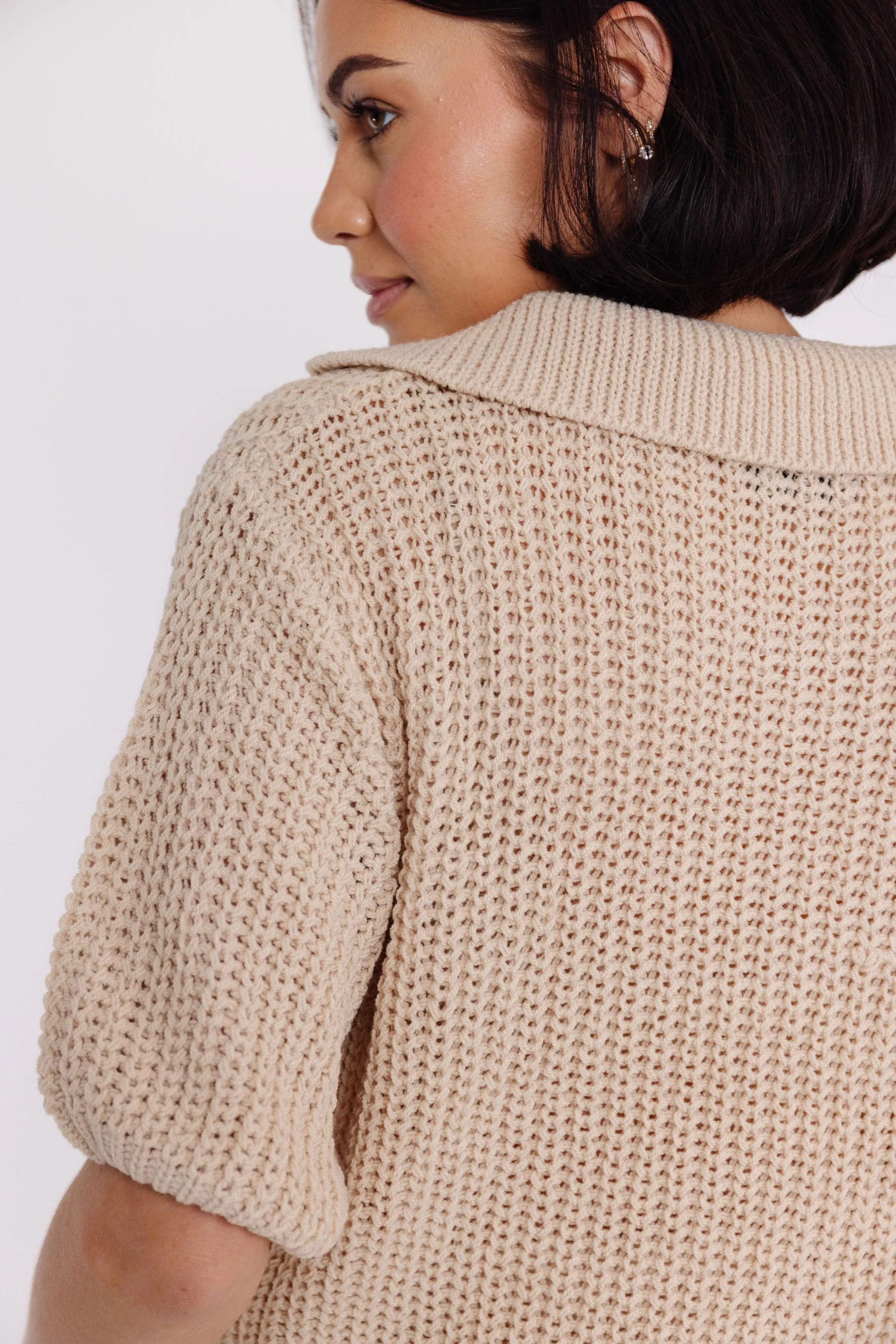 Seaside Sweater in Stone