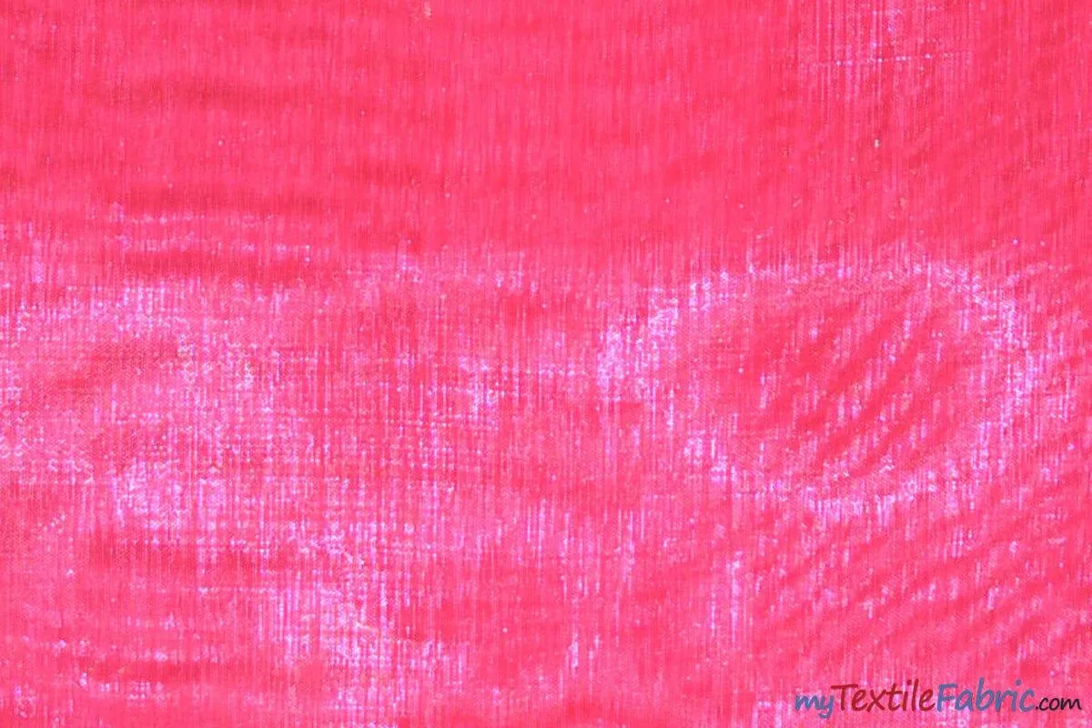 Soft and Smooth Mirror Organza Fabric - 60&#34; Wide - Sample Swatch - Multiple Colors