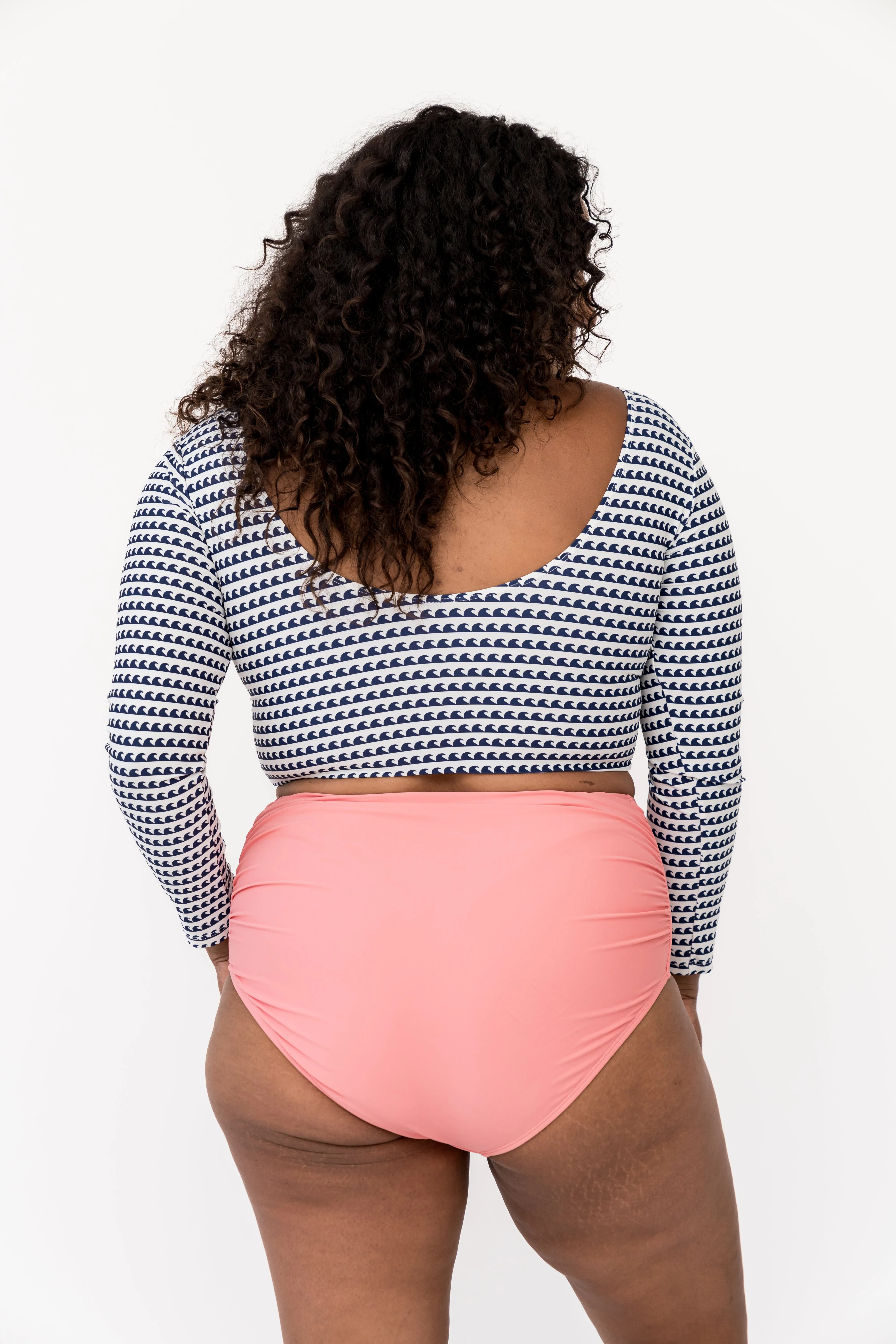 Surfer Top | Navy Wave