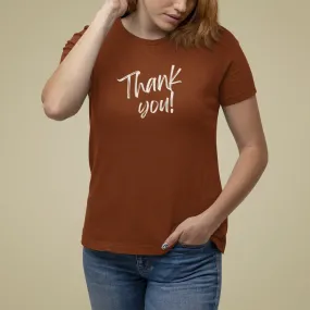 THANK YOU  PRINTED TSHIRT