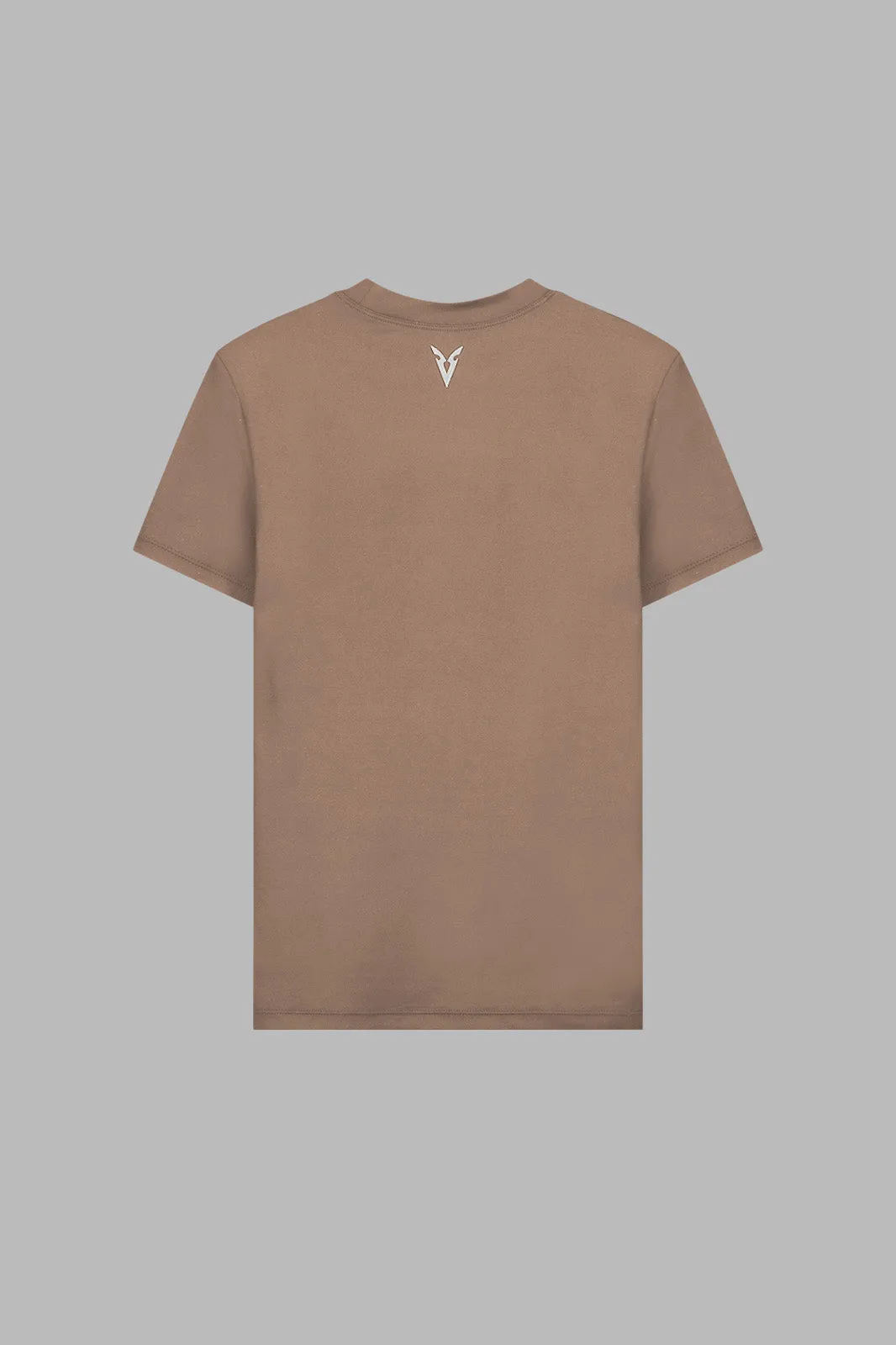 V_SKYN T-SHIRT - Tan