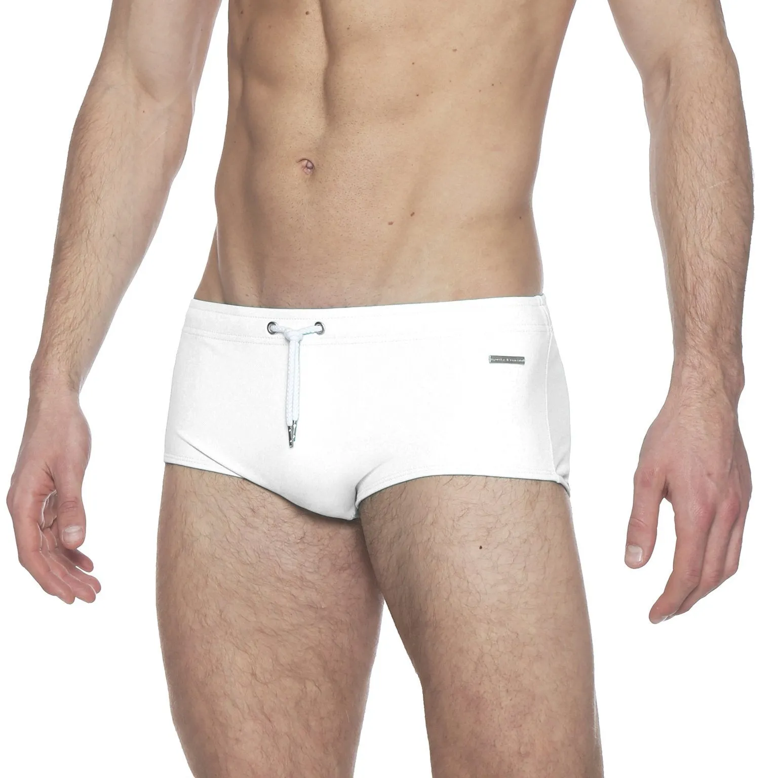 White Solid Corcovado Brief