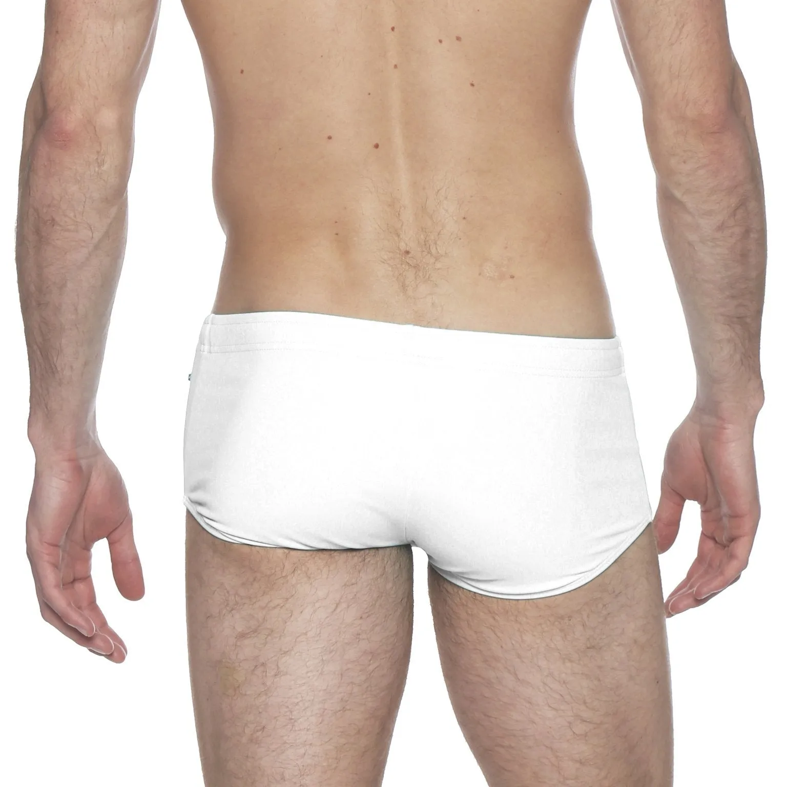 White Solid Corcovado Brief